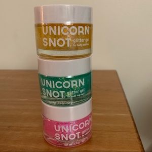 Unicorn Snot Glitter Gel for body and face 3 pack!